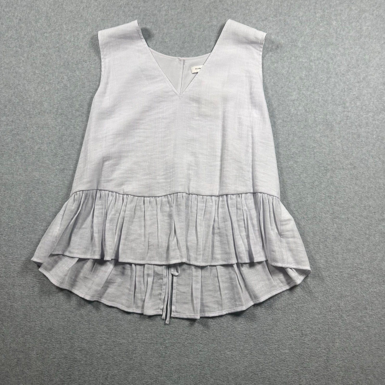 Club Monaco Shailyn Chemise Top White Blue Small Nwt